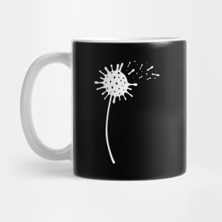 Covid 19 coronavirus dandelion Mug